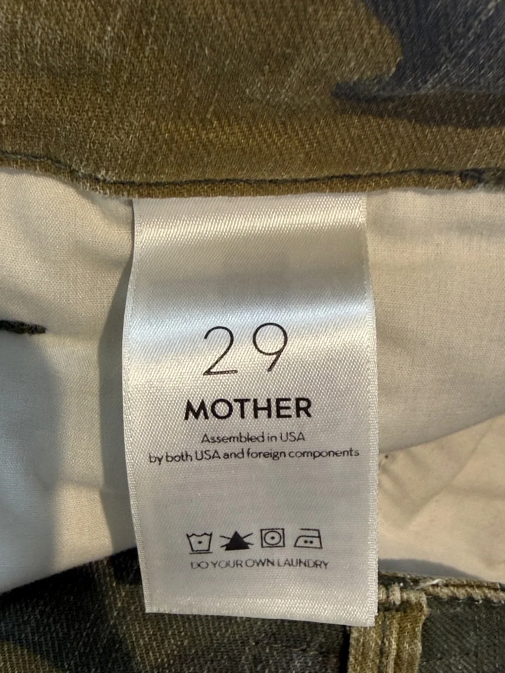 MOTHER The Sir, Yes Sir! Cargo Pants Size 29 - Picture 8 of 10